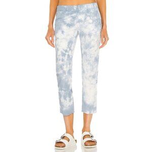 Nili Lotan East Hampton Pant in Light Blue Tie Dye